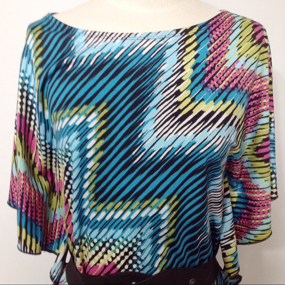 Speechless Zigzag Pattern Belted Dress/Tunic - image 5